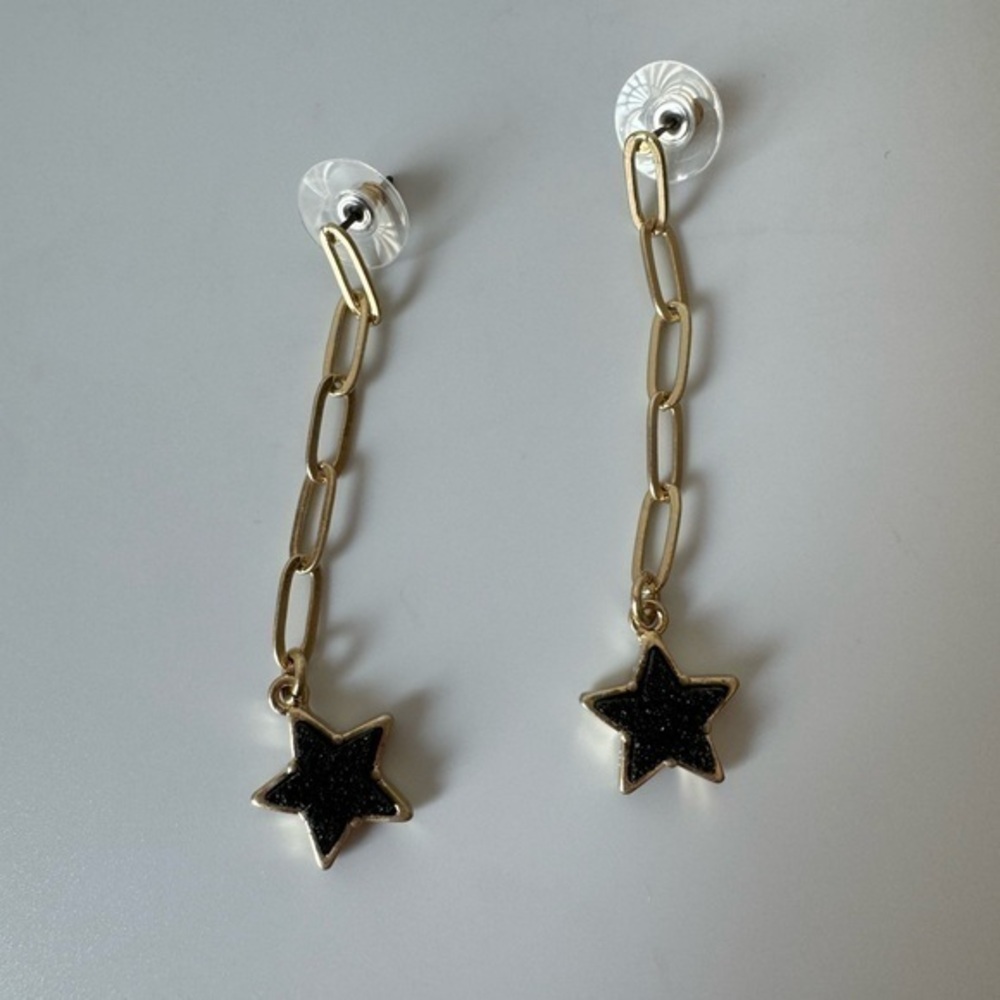 Midnight Star Drops Earrings